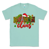 Seafoam Christmas granna claus Classic Tee - FaDigitalArtStudio