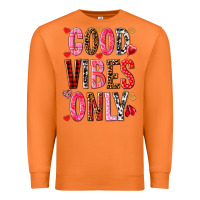 Carrot good vibes only Premium Sweatshirt - NancyCooperArtShop