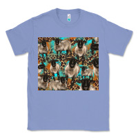 Colony Blue Suffolk sheeps Classic Tee - BarkalooDesign