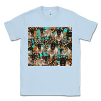 Dusty Blue Suffolk sheeps Classic Tee - BarkalooDesign