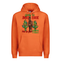 Carrot giddy up jingle horse pick up your feet Premium Hoodie - MaliasSmallBusiness