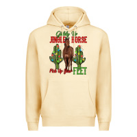 Pina Colada giddy up jingle horse pick up your feet Premium Hoodie - MaliasSmallBusiness