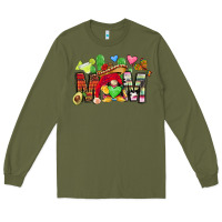 Army Green mexican mom gnome Long Sleeve Tee - CTS Tumbler Store