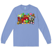 Colony Blue mexican mom gnome Long Sleeve Tee - CTS Tumbler Store