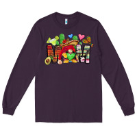 Plum mexican mom gnome Long Sleeve Tee - CTS Tumbler Store