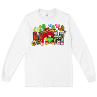 White mexican mom gnome Long Sleeve Tee - CTS Tumbler Store