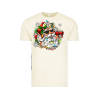 Vintage Arctic santa with sunglasses christmas Vintage Tee - Zillion Design Studio