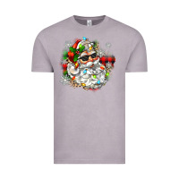 Vintage Zinc santa with sunglasses christmas Vintage Tee - Zillion Design Studio