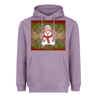 Lavender Christmas snowman Heavyweight Hoodie - AdoDesignShop