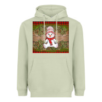 Matcha Christmas snowman Heavyweight Hoodie - AdoDesignShop
