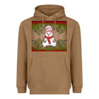 Toasted Coconut Christmas snowman Heavyweight Hoodie - AdoDesignShop