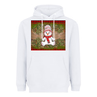 White Christmas snowman Heavyweight Hoodie - AdoDesignShop