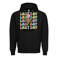 Black last day of school Zipper Hoodie - JahusDesignShop