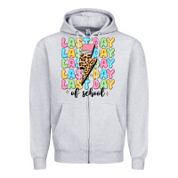 Heather Grey last day of school Zipper Hoodie - JahusDesignShop