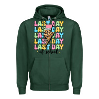 Sports Green last day of school Zipper Hoodie - JahusDesignShop