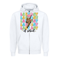 White last day of school Zipper Hoodie - JahusDesignShop