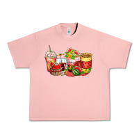 Salmon watermelon farm fresh coffee cups Urban Heavy Tee - Zillion Design Studio