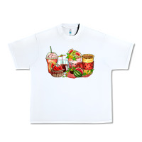 White watermelon farm fresh coffee cups Urban Heavy Tee - Zillion Design Studio