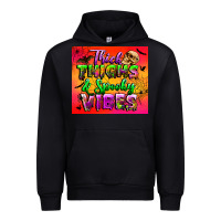 Black thick thighs and spooky vibes tumbler Urban Hoodie - BundleAndBundleShop