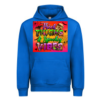 Cobalt thick thighs and spooky vibes tumbler Urban Hoodie - BundleAndBundleShop