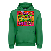 Emerald thick thighs and spooky vibes tumbler Urban Hoodie - BundleAndBundleShop