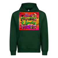 Forest Green thick thighs and spooky vibes tumbler Urban Hoodie - BundleAndBundleShop
