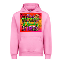 Fuchsia Pink thick thighs and spooky vibes tumbler Urban Hoodie - BundleAndBundleShop