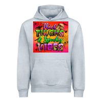 Heather Grey thick thighs and spooky vibes tumbler Urban Hoodie - BundleAndBundleShop