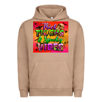 Pigment Burro thick thighs and spooky vibes tumbler Urban Hoodie - BundleAndBundleShop