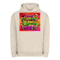 Pigment French Oak thick thighs and spooky vibes tumbler Urban Hoodie - BundleAndBundleShop
