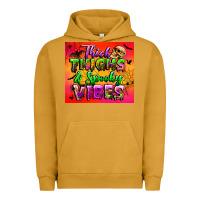 Pigment Peanut Butter thick thighs and spooky vibes tumbler Urban Hoodie - BundleAndBundleShop