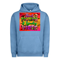 Pigment Pebble Blue thick thighs and spooky vibes tumbler Urban Hoodie - BundleAndBundleShop