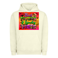 Pigment Pistachio thick thighs and spooky vibes tumbler Urban Hoodie - BundleAndBundleShop