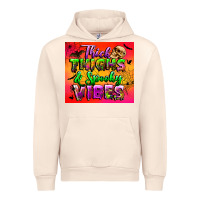 Sandshell thick thighs and spooky vibes tumbler Urban Hoodie - BundleAndBundleShop