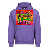 Tulip thick thighs and spooky vibes tumbler Urban Hoodie - BundleAndBundleShop