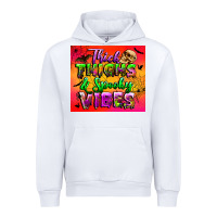 White thick thighs and spooky vibes tumbler Urban Hoodie - BundleAndBundleShop