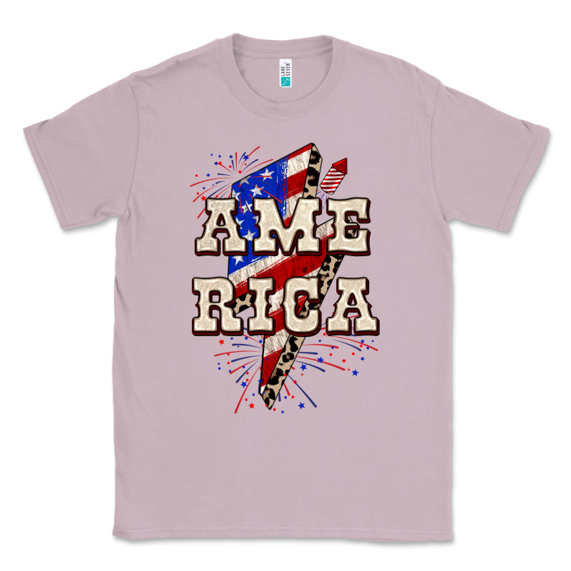 America 4th Of July Classic Tee by CowGirlArtShop | Teevron