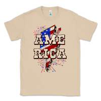 Mushroom America 4th of July Classic Tee - CowGirlArtShop