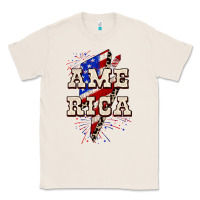 Natural America 4th of July Classic Tee - CowGirlArtShop