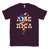 Plum America 4th of July Classic Tee - CowGirlArtShop