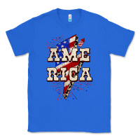 True Royal America 4th of July Classic Tee - CowGirlArtShop
