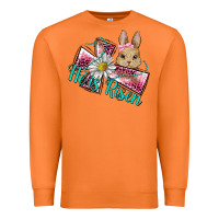 Carrot he is risen cross rabbit Premium Sweatshirt - BarkalooDesign