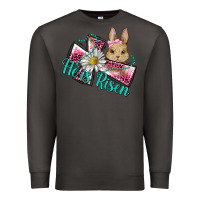 Smoke he is risen cross rabbit Premium Sweatshirt - BarkalooDesign