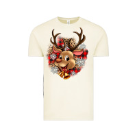 Vintage Arctic reindeer christmas Vintage Tee - Zillion Design Studio