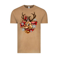 Vintage Camel reindeer christmas Vintage Tee - Zillion Design Studio