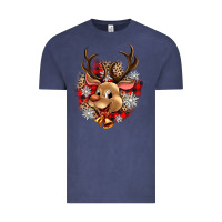 Reindeer Christmas Vintage Tee | Teevron