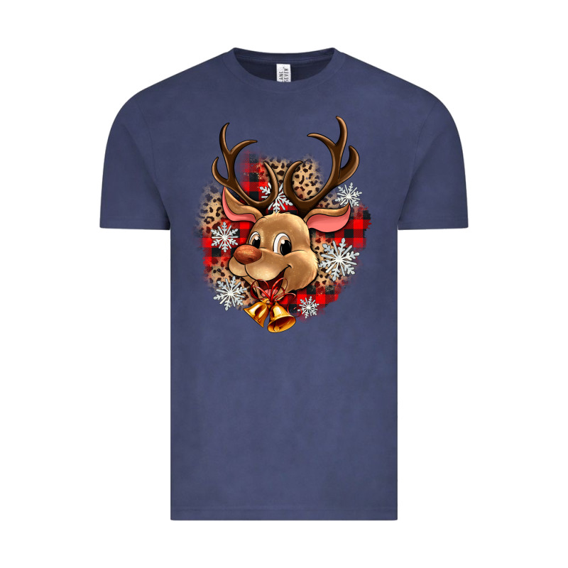 Reindeer Christmas Vintage Tee by Zillion Design Studio | Teevron