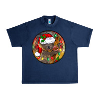 Navy Christmas koala Urban Heavy Tee - BarkalooDesign