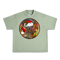 Oil Green Christmas koala Urban Heavy Tee - BarkalooDesign