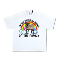 White i'm the rainbow sheep of the family suffolk sheep black face sheep Urban Heavy Tee - RanaPortraitStore